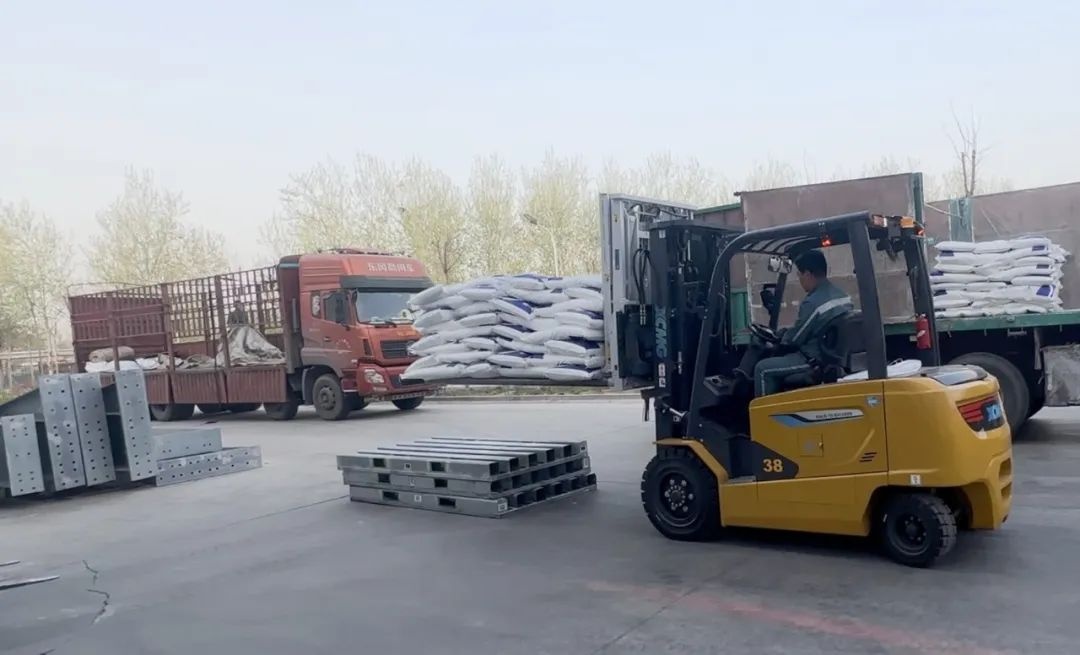 壹定发叉车助力食物行业清静绿色生长