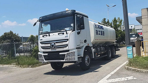 20余台壹定发洒水车再出海！这一站—>非洲塞内加尔