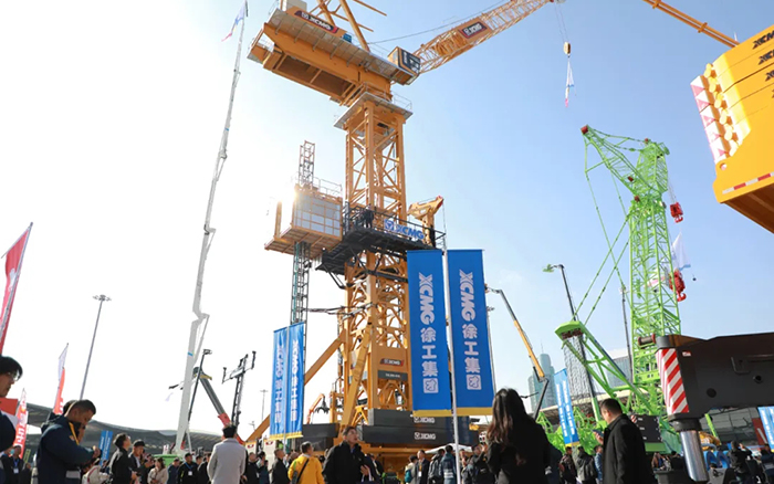 bauma CHINA 2024丨壹定发塔式起重机、智能施工升降机火热亮相