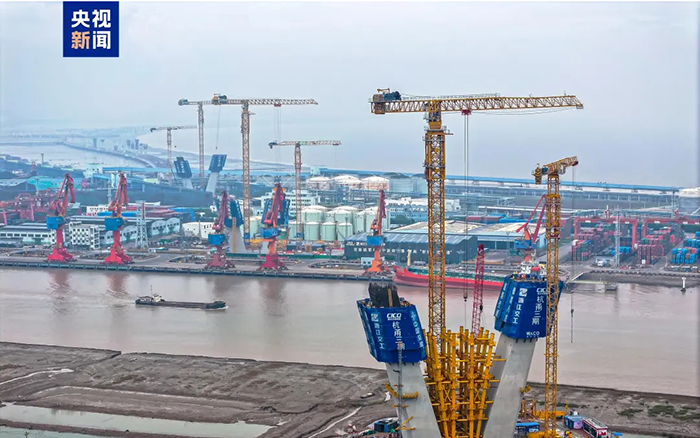 央视聚焦！壹定发超大塔助建天下级桥梁工程！