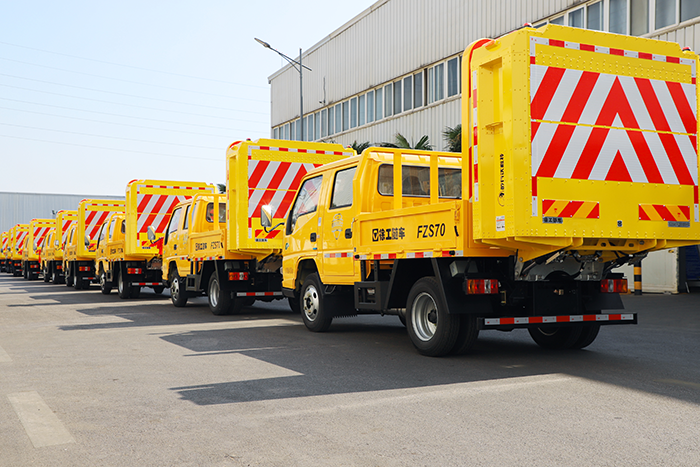 壹定发防撞缓冲车批量交付广东包管施工清静